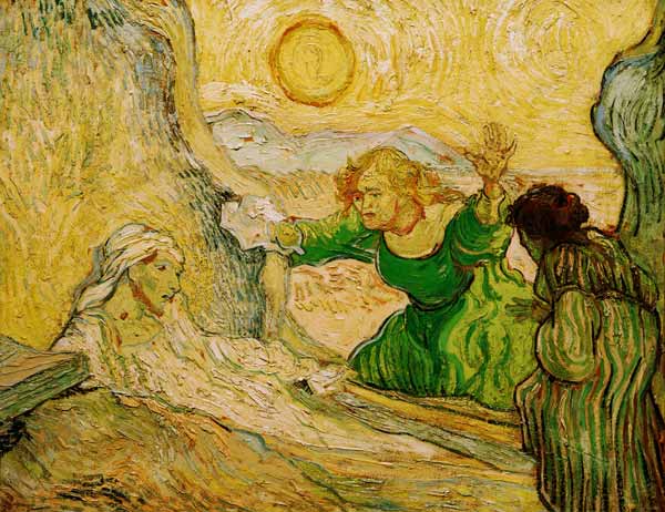 Die Auferweckung des Lazarus von Vincent van Gogh