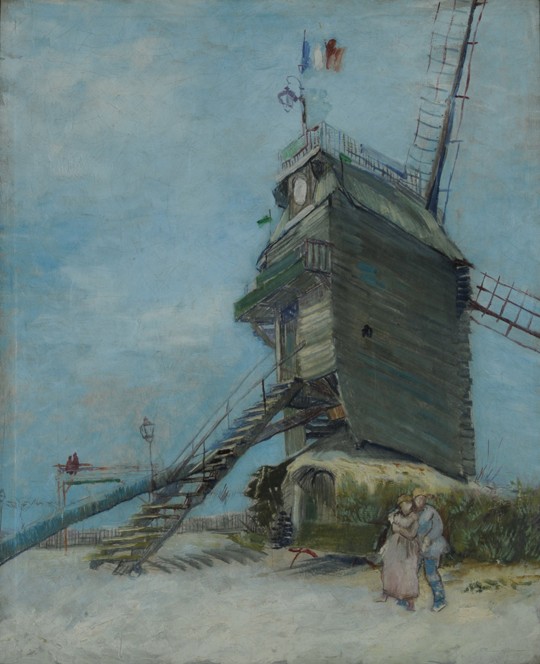 Le Moulin de la Galette von Vincent van Gogh