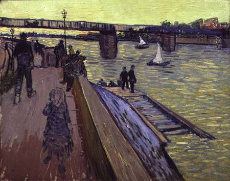 Le Pont de Trinquetaille in Arles von Vincent van Gogh