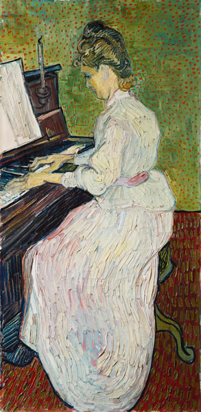 Mademoiselle Gachet am Klavier von Vincent van Gogh