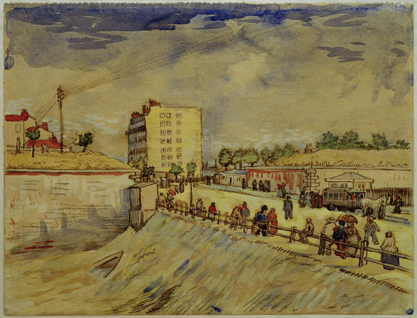 Pariser Stadttor von Vincent van Gogh