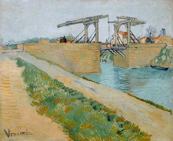 Die Brücke von Langlois (Pont de Langlois) von Vincent van Gogh