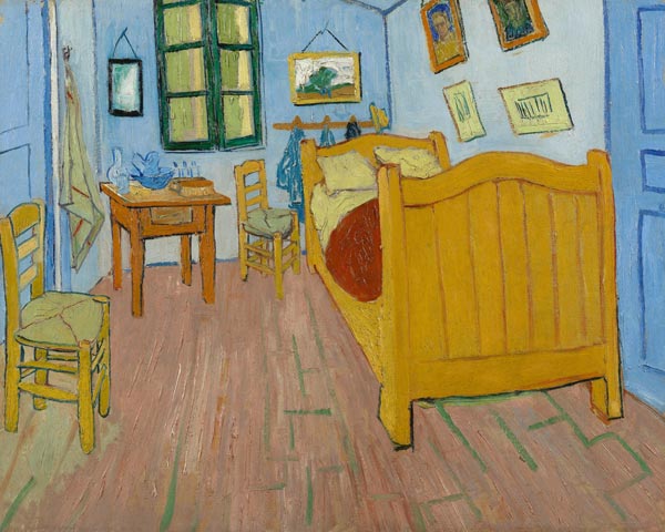 Schlafzimmer von Vincent van Gogh
