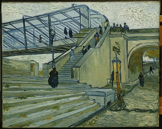 The Bridge at Trinquetaille von Vincent van Gogh