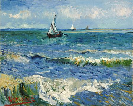 Sea at St.Maries /Ptg. 1888