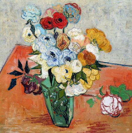 Roses and Anemones 1890