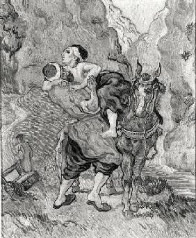 The Good Samaritan, after Delacroix 1890