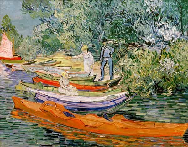 Am Ufer der Oise in Auvers 1890