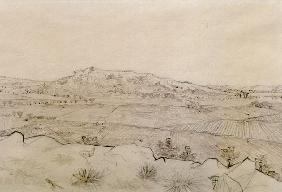 V.v.Gogh, Plain of La Crau / Draw./1888