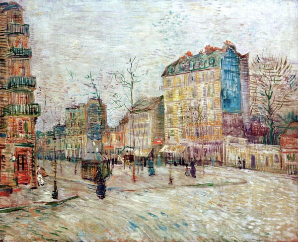 V.v.Gogh, Boulevard de Clichy von Vincent van Gogh