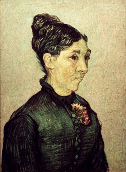 van Gogh / Portrait Madame Trabuc / 1889 von Vincent van Gogh