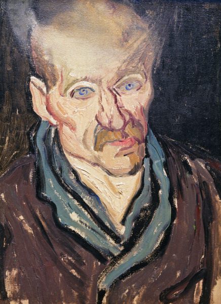 van Gogh / Portrait of a patient / 1889 von Vincent van Gogh