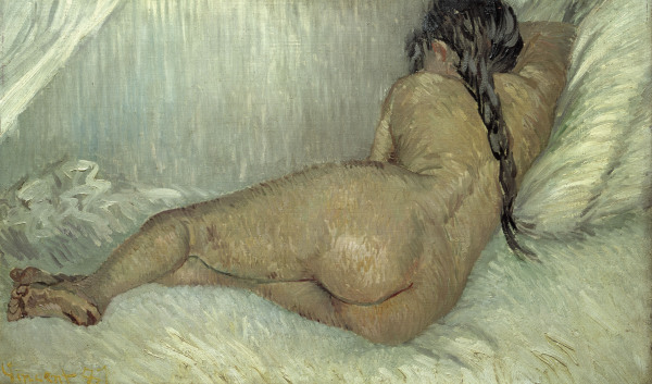 Van Gogh / Reclining Nude / 1887 von Vincent van Gogh