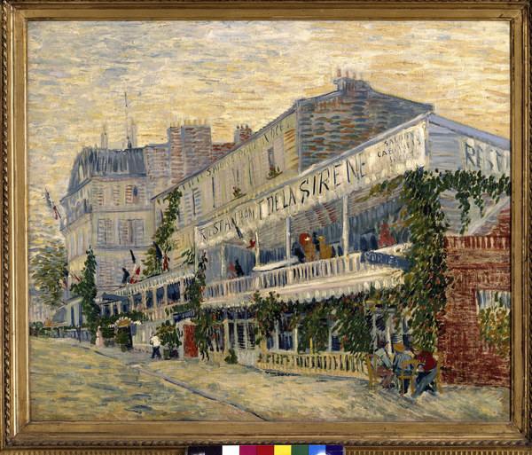 Van Gogh / Restaurant de la Sirène /1887 von Vincent van Gogh