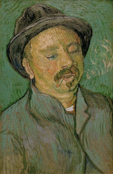 van Gogh/Portrait of a one-eyed man/1888 von Vincent van Gogh
