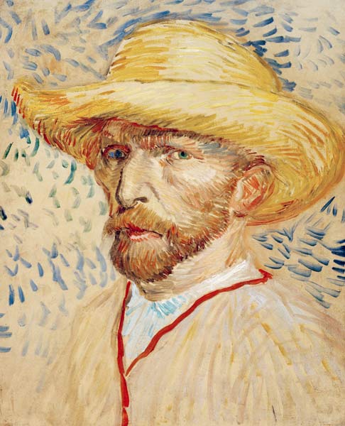 Vincent van Gogh, Self Portrait 1887 von Vincent van Gogh
