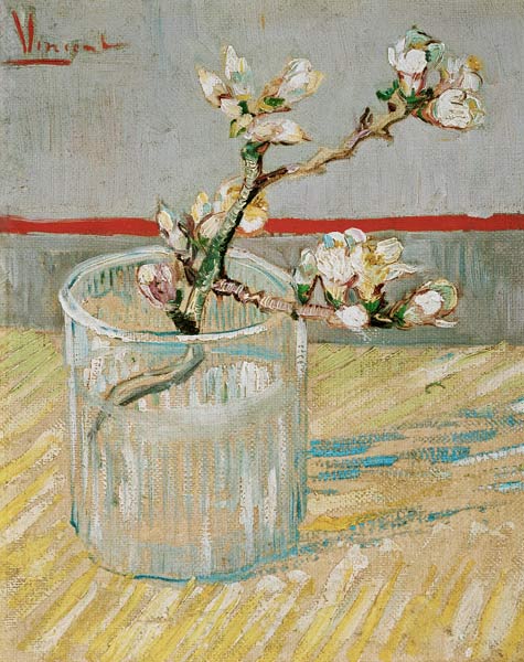 Mandelblütenzweig von Vincent van Gogh