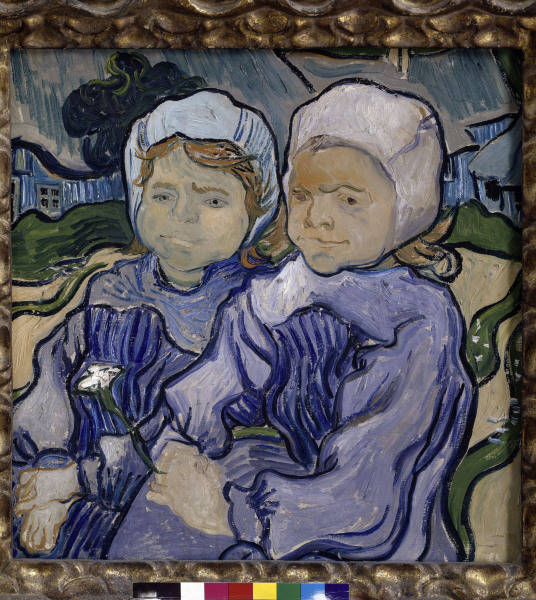 Van Gogh / Zwei Kinder / 1890 von Vincent van Gogh