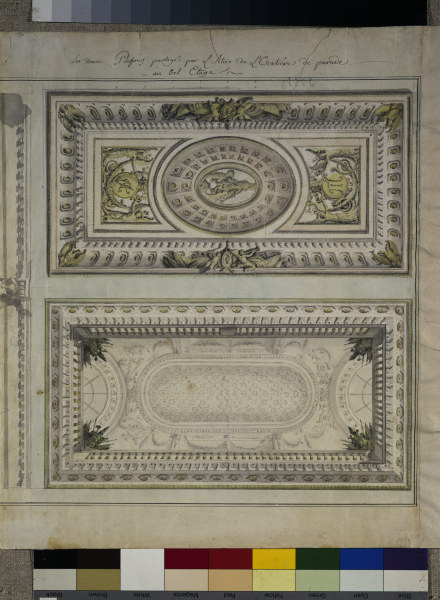Pawlowsk, Decke Oberes Vestibül von Vincenzo Brenna