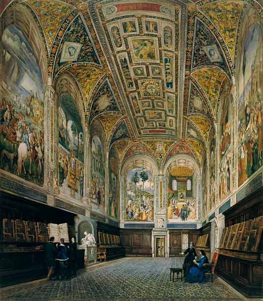 The Piccolomini Library, Siena von Vincenzo Marchi