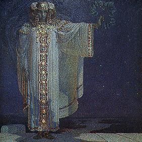 Die Prophetin Libuse (Königin von Böhmen 700-738) von Vitezlav Karel Masek