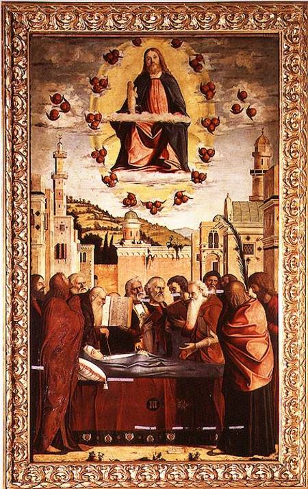 Death of the Virgin (altarpiece) von Vittore Carpaccio
