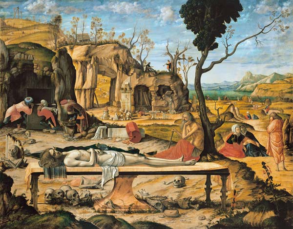 Die Grablegung Christi von Vittore Carpaccio