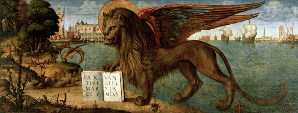 The Lion of St. Mark von Vittore Carpaccio