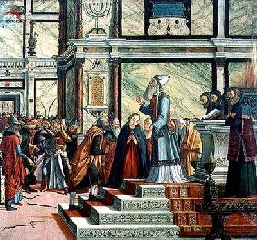 Wedding of the Virgin, oil on canvas 1504-8