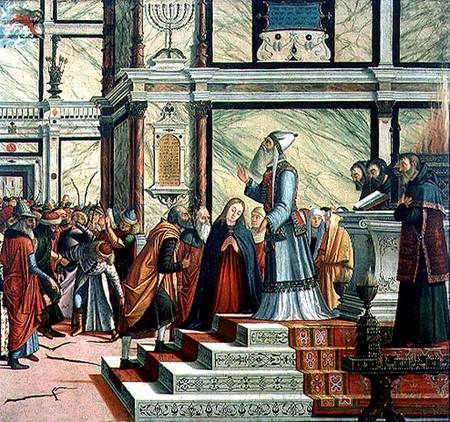 Wedding of the Virgin, oil on canvas von Vittore Carpaccio