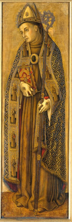 Der Heilige Ludwig IX. von Frankreich von Vittore Crivelli