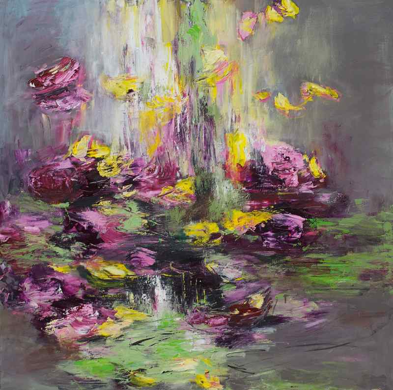 Blüten am Fluss  von Dagmar Vogt