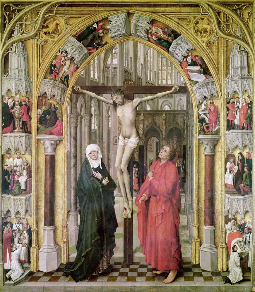 Triptychon der Erlösung: Die Kreuzigung von Vrancke van der Stockt