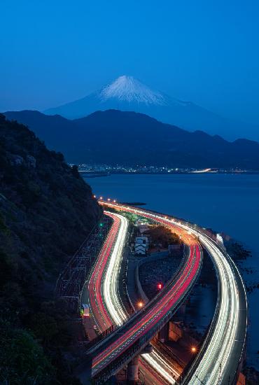 Der Weg zum Berg Fuji