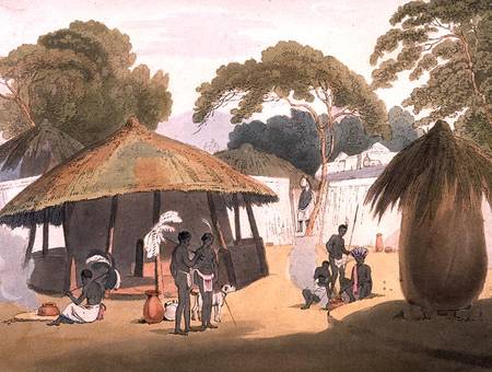 African Village von W. Alexander