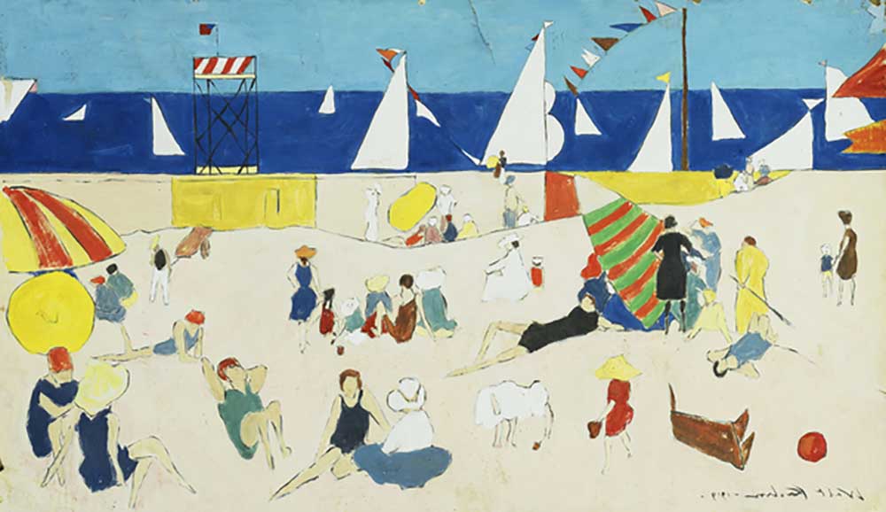 Am Strand, 1919 von Walt Kuhn