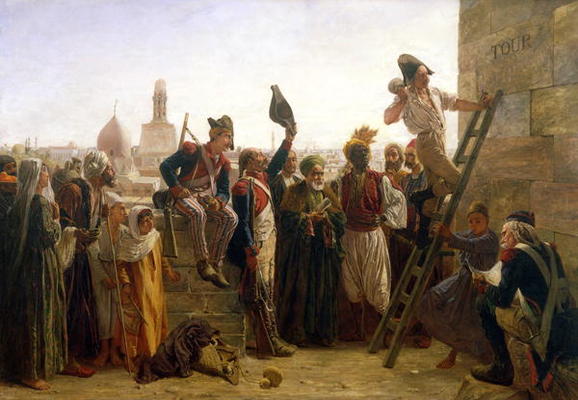 The French in Cairo in 1800, 1884 (oil on canvas) von Walter Charles Horsley