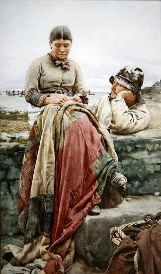 Lover and his Lass von Walter Langley