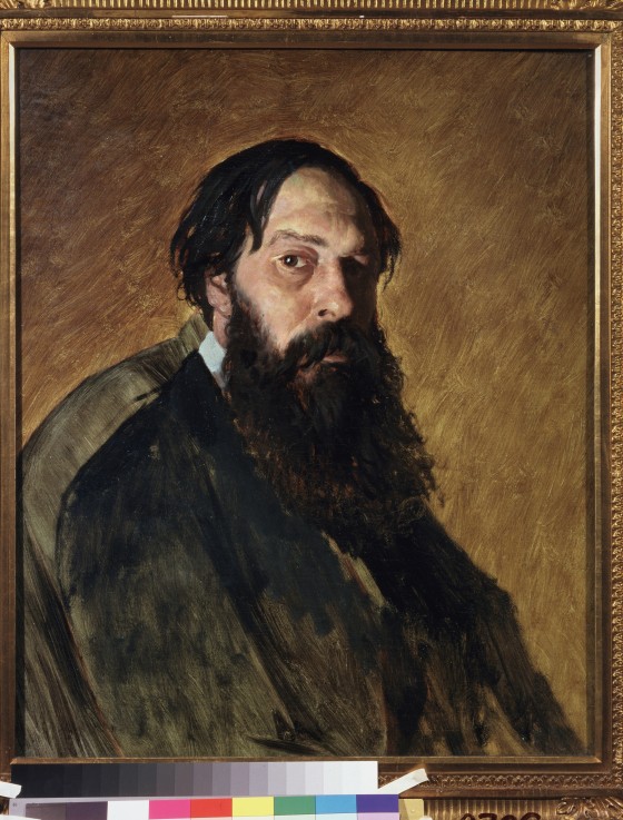 Porträt des Malers Alexei Sawrassow (1830-1897) von Wassili Perow