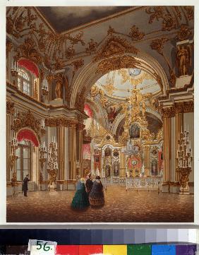 Die Grosse Kirche des Winterpalastes in St. Petersburg