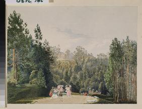Szene im Park 1833