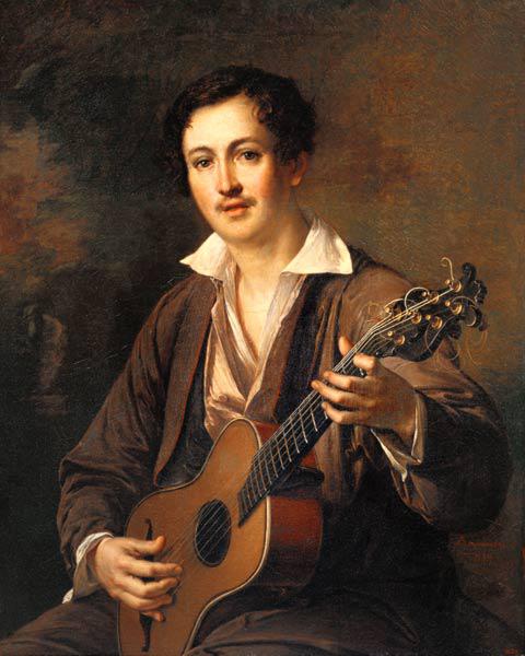 Der Gitarrenspieler um 1839