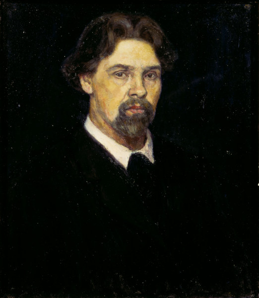 V.I.Surikov, Self-Portrait / 1913 von Wassilij Iwanowitsch Surikow