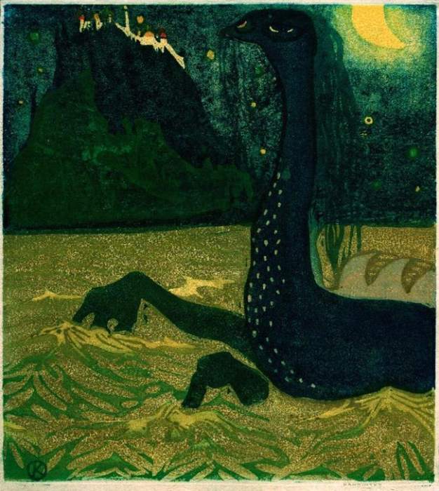Mondnacht von Wassily Kandinsky