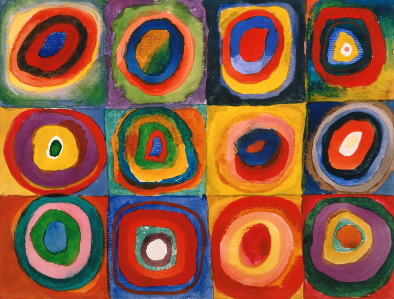 Concentric Circles von Wassily Kandinsky