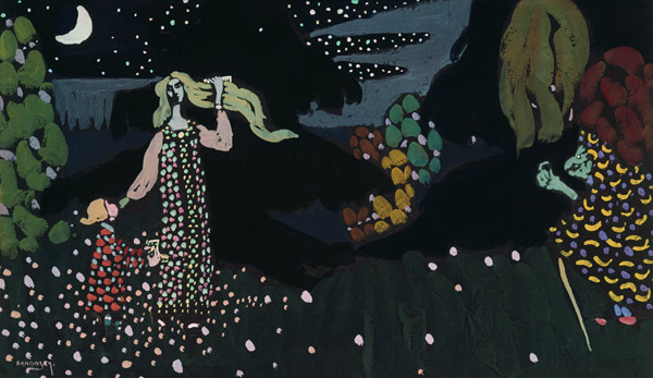 Die Nacht. von Wassily Kandinsky