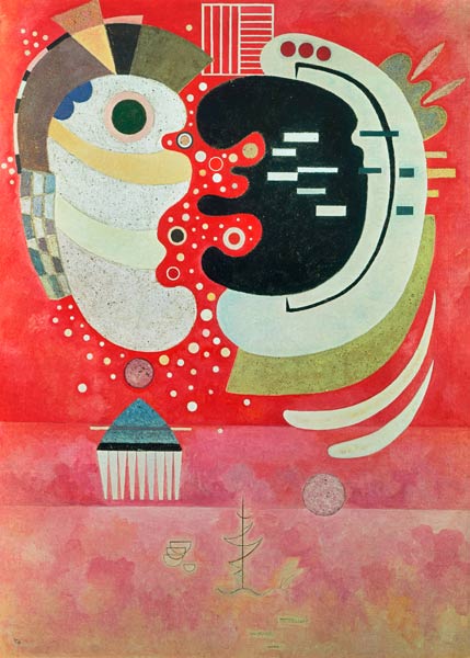 Entre deux (Zwischenraum) von Wassily Kandinsky