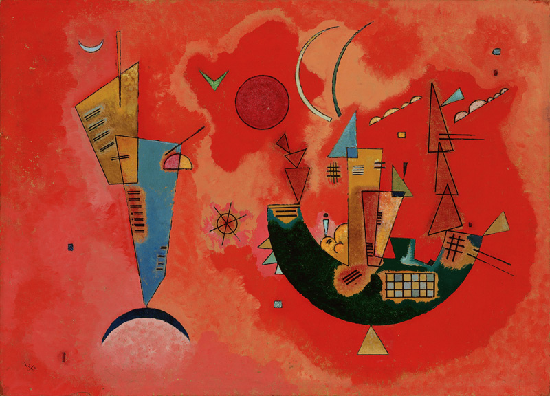For and Against von Wassily Kandinsky