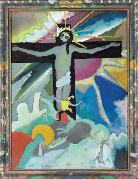 Gekreuzigter Christus von Wassily Kandinsky