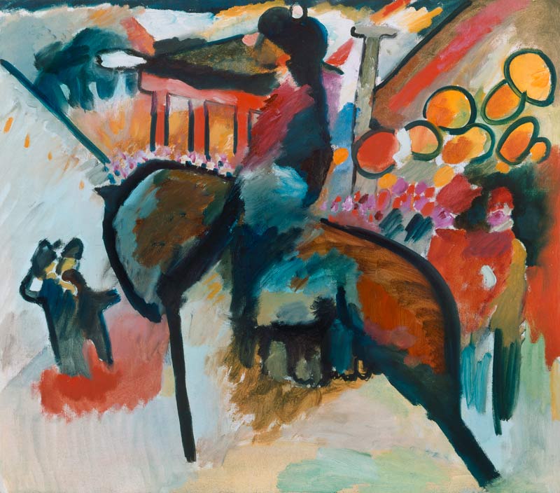 Impression IV (Gendarme) von Wassily Kandinsky